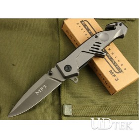 OEM EXTREMA RATIO MF3 ASH TITANIUM FOLDING BLADE KNIFE UDTEK00156